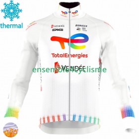 Tenue Maillot M/L + Collant à Bretelles Hiver Thermal Fleece Team TotalEnergies 2025
